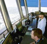 Slight rise in US air traffic  controllers calling in sick